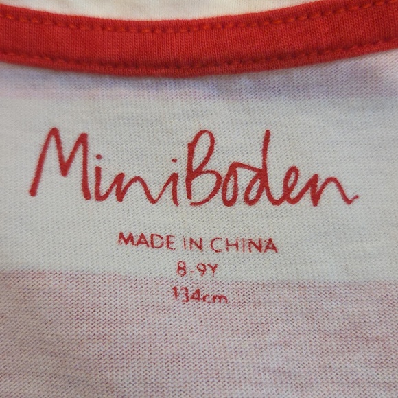 Mini Boden Multicolor Striped Kids Dress - Picture 2 of 8